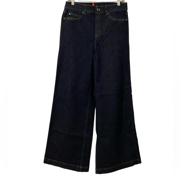 SPANX Dark Blue Straight Jeans - Picture 4 of 12